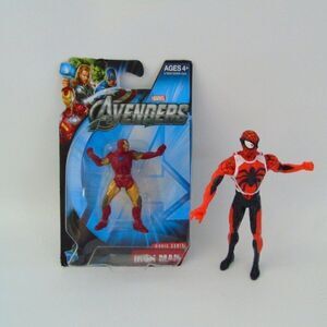 Lot of 2 Action Figures Spider Man Iron Man